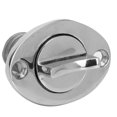 thumbnail image 1 of Stainless Steel,Oval Shaped Drain Plug Yacht Drain Plug Drain Plugfor Boat Effortless Installation, 1 of 10