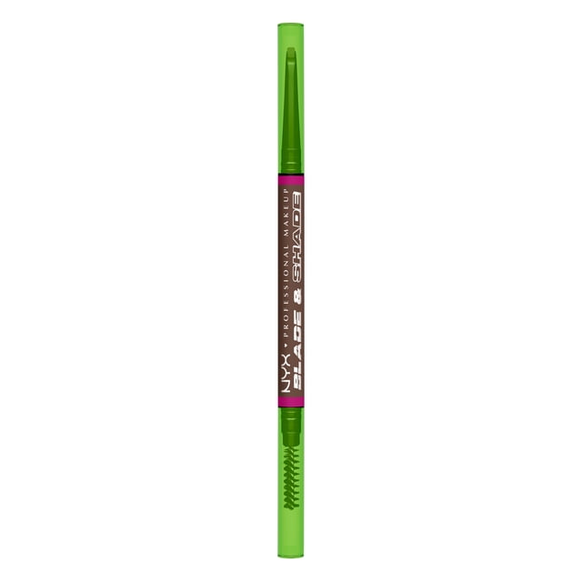 NYX Professional Makeup Blade & Shade, Dual Edged Brow Pencil