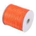 thumbnail image 1 of Unique Bargains Beading Thread Bracelet Weave Bead Craft Cord 1.5mm 158M/Roll (172-Yards) Decorative String, Orange, 1 of 7