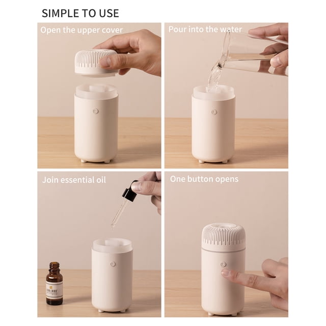 maskred Perfume Essential Oil Fragrance Expanding Instrument Immerse In Aromatherapy white 69*69*139mm 1Set