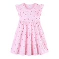 thumbnail image 3 of Teen Girls Spring Dresses A-Line Girl Dress Ruffle Sleeve Pink Dress Girls Fancy Dress, 3 of 5
