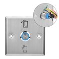 thumbnail image 3 of Bouton de Sortie, NO/NC/COM Bouton de Porte de Sécurité, pour Porte, 3 of 8