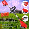 thumbnail image 4 of Bilqis Foldable String Grass Trimm Er Weed Eater Without 24V Lithium- Batteries, 4 of 9