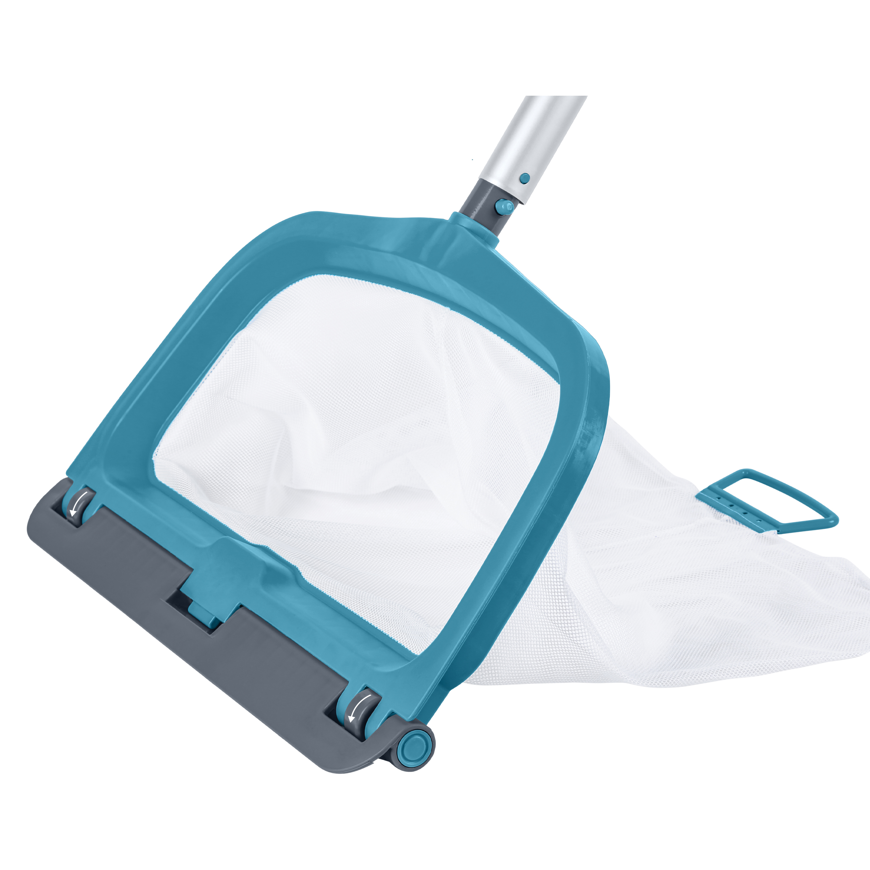 Ramasse'feuilles de piscine renforcé Mainstays sur roues - 55,4 cm x 4,4 cm x 44,5 cm