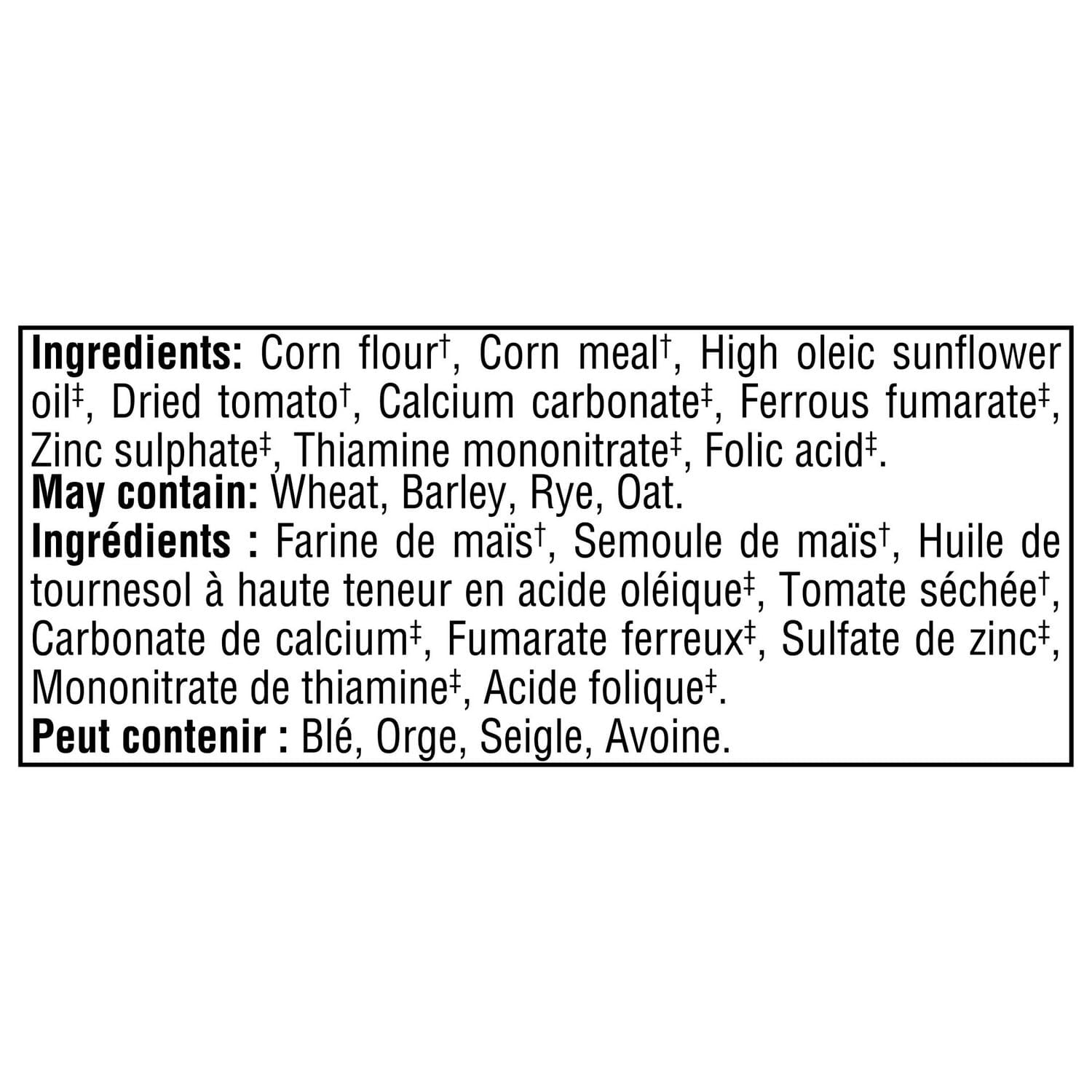 GERBER Cœurs aux légumes à la tomate, collations pour bébés, dès 10 mois, source de vitamine B1, de fer et de zinc, 3 g de grains entiers, sans colorants ni arômes artificiels, sans suc