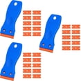 thumbnail image 1 of Aodebiao Multi-Purpose Plastic Scraper Kit - Non-Scratch Tool Set for Glass/Stovetop/Aquarium Cleaning (Rustproof & Pocket-Sized)​​, 1 of 2
