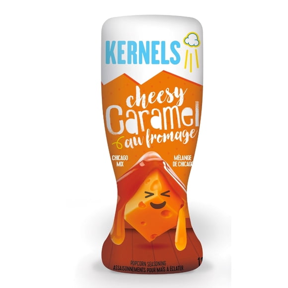Assaisonnement pour popcorn caramel fromagé Kernels, 100 g