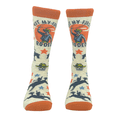 thumbnail image 2 of Men's Not My First Rodeo Socks Funny Cowboy Western Sarcastic Novelty Footwear, 2 of 4
