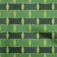thumbnail image 1 of oneOone Polyester Spandex Green Fabric Floral Sewing Craft Projects Fabric Prints By Yard 56 Inch Wide, 1 of 4