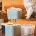 thumbnail image 3 of Thinsony Smart Portable Cat Water Fountain Easy To Clean Durable Large Water Capacity Convenient And Portable green 2, 3 of 6