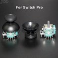 thumbnail image 2 of Replacement 3D Analog Joystick For Switch Pro Controller ThumbStick Grip Caps Rocker CoverRepair Parts Accessories Each 2pcs, 2 of 6