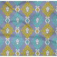 thumbnail image 4 of oneOone Tissu Popeline de Coton Biologique Sergé Imprimé Ikat 42 Pouces de Large, 4 of 4