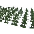 thumbnail image 3 of Hot Selling Military Simulation Model Soldier Corps 100 Pack War Scene Soldiers Military Children's Toys One Bag Random Color Mainly Green, 3 of 8