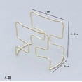 thumbnail image 1 of Miangastore Support de Sac pour Filtre à Café, Support de Égouttoir à Café, Acier Inoxydable, Portable, Infusion de Café, Usage Domestique, Lot de 1, 1 of 8