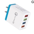 thumbnail image 1 of 4 Multi-Port Fast Quick Charge 3.0 Wall Charger USB Power A Adapter Hub C8A8, 1 of 9