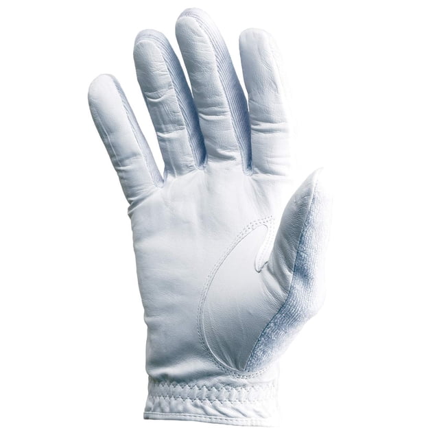 Tourna Gant de Tennis pour Hommes, Full, Doigt-Petit-Droit, Blanc (TGF-M-S-R)