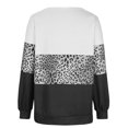 thumbnail image 4 of T-shirts pour Femmes Mode Imprimé Manches Longues Confortable Respirant Col Rond Chandail en Molleton Manches Longues T-Shirts pour Femmes, 4 of 6