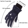 thumbnail image 4 of 2025 Winter Outdoor Boys Snowboard s Snow Skating Snowboarding Winter Windproof Warm Ski Gloves Snow Gloves Muddy Gloves Child Gloves, 4 of 5