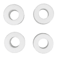 thumbnail image 2 of 8 Pcs Anneau d'Escalade pour Dauphin 6101611-R4, M200 M400 M500 Couverture de Roue de Robot de Piscine Remplacer, 2 of 5