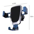 thumbnail image 3 of Lksixu Aviation Alloy Mirror Automobile Mobile Phone Bracket Vehicle-mounted Navigation Vehicle-mounted Mobile Phone Bracket Mobile Phone Rack Electronics for Home Office School, 3 of 7
