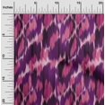 thumbnail image 2 of oneOone Polyester Spandex Purple Fabric Ikat Craft Projects Decor Fabric Printed By The Yard 56 Inch Wide, 2 of 4