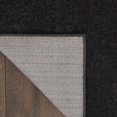 thumbnail image 5 of Nourison Noursion Essentials Solid Contemporary Black 6' x 9' Area Rug, (6' x 9'), 5 of 5