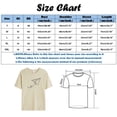 thumbnail image 5 of BOBOGOJP T-Shirts pour Homme à Manches Courtes, T-Shirt Graphique en Coton (Noir,P), 5 of 5