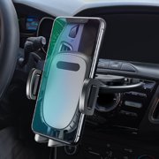 COFEST Car Phone Holder Mount Super Stable Upgraded Hook Car Cell Phone Holder Mount Hands-Free Automobile Cradles Universal Fit All Smart Phone Gray