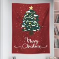 thumbnail image 3 of Birdeem Christmas Decoration Hanging Cloth Party Holiday Christmas Tree Background Cloth Gift, 3 of 10