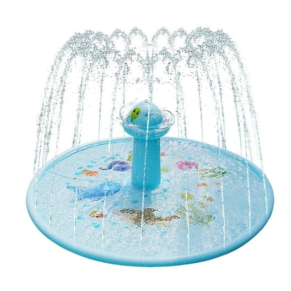 EASTIN X Ducky Pond 2-in-1 Gentle Sprinkler and Splash Pad - Parent Approved - Outdoor Summer Water Play for Babies & Toddlers