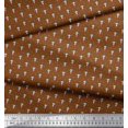 thumbnail image 3 of Soimoi Poly Georgette Fabric Dot & Floral Artistic Decor Fabric Printed Yard 42 Inch Wide, 3 of 5