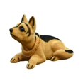 thumbnail image 2 of Cute Bobble Head Dogs Figurine Model Simulation Shaking Head Dog Nodding Dog for Sheepdog, 2 of 8