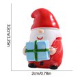 thumbnail image 3 of Christmas Miniature Figurines, Mini Resin Santa Decoration For DIY Christmas Decoration, 3 of 4