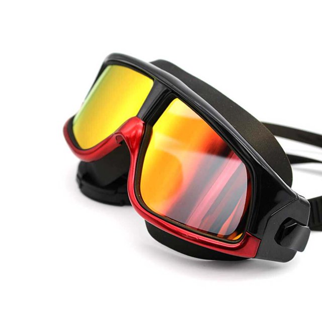 QualitChoice Lunettes de Plongée Légères Lunettes Résistantes à l'Usure Antidérapantes Antibuée Lunettes Bonne Étanchéité Lunettes Légères Adulte Type 3