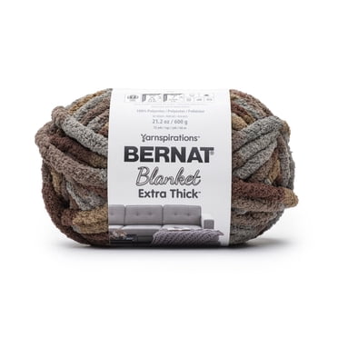 Bernat® Fil Extra Épais™ pour Couverture, Polyester #7 Jumbo, 21,2 Oz/600 G, 72 Verges