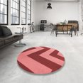 thumbnail image 4 of Ahgly Company Tapis Rectangulaire Lavable en Machine Rouge Transitionnel, 8 Pieds x 12 Pieds, 4 of 7