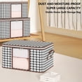 thumbnail image 3 of EGNMCR Closet Organizers and Storage, Storage Trunks & Bag Visual Clothes Storage Bag Wardrobe Sorting Storage Box Portable Storage Bag Winter Quilt Storage Box good products, 3 of 3