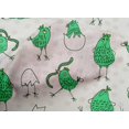 thumbnail image 5 of oneOone Cotton Poplin Green Fabric Kawai Craft Projects Decor Fabric Printed By The Yard 56 Inch Wide, 5 of 5