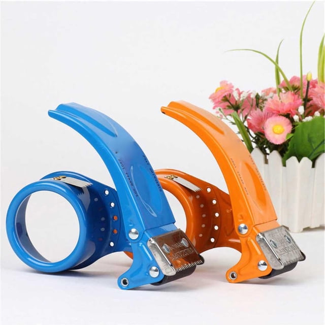Metal Packing Tape Gun Dispenser Cutter Pack Carton Sealer Packaging Z7Q0