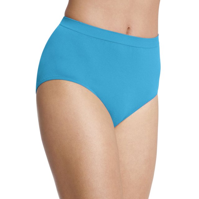 Bali Comfort Revolution Womens Microfiber Seamless Brief - Best-Seller, 6/7