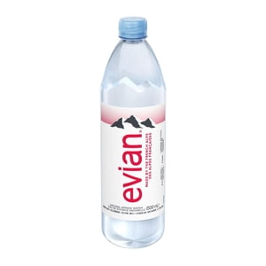 evian natural spring water 500 mL, Bottle