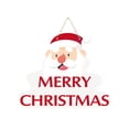 thumbnail image 1 of Christmas Decoration Clearance! Christmas Decoration Door Christmas Sign Door Decoration Christmas Wall Sign Decoration Venue Setting Props Front Door Holiday Decorations Today Deals Return Pallet, 1 of 2