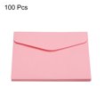 thumbnail image 3 of Unique Bargains Blank Mini Envelopes, Pink, 100 Pack, 3 of 6
