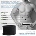 thumbnail image 4 of Belly Button Hernia Support, Breathable Flexible Elastic Fixation Umbilical Hernia Belt  for Men M,L, 4 of 7