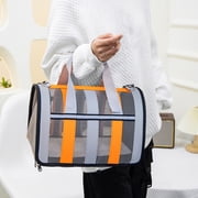 HWRETIE Pet Carrier Soft Sided Travel Bag For Small Dogs Cats Puppies Up To 15 Lb Portable Airline Style Carrier