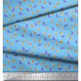 thumbnail image 3 of Soimoi Poly Georgette Fabric Heart & Text Print Fabric by Yard 52 Inch Wide, 3 of 3