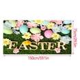 thumbnail image 3 of Yhmxh Easter Kitchen Decor Microfiber Beach Towel Super Lightweight Colorful Bath Towel Sandproof Beach Blanket Multi-Purpose Towel For Travel Swimming Pool 30x60 Inch DIY children tent, 3 of 7