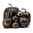 thumbnail image 1 of 7 Pcs Citrouilles Artificielles Simulation Décoration d'Halloween Récolte Automne Action de Grâce Décoration Maison, 1 of 9