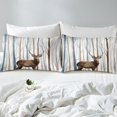 thumbnail image 4 of Erosebridal Hunting Deer Full Sheet Sets, Animal Theme Bedding, Rustic Farmhouse Decor, 4 of 6