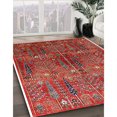 thumbnail image 2 of Ahgly Company Indoor Rectangle Mid-Century Modern Red Oriental Area Rugs, 3' x 5', 2 of 6
